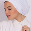 NO thread underscarf - white