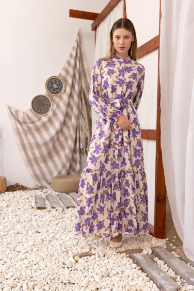 Nora Dresses - Purple