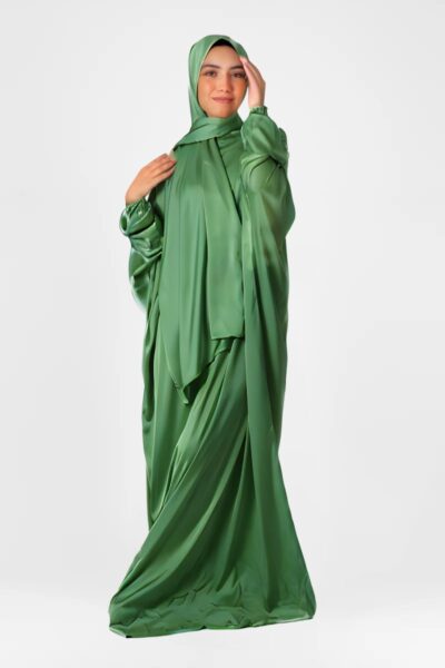 Lime Green Prayer Dress