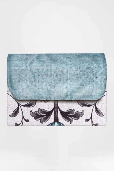 Blue Blooming Damask Pocket Sejadah