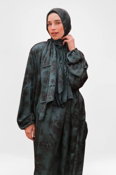 Holy Aura Prayer Dress in Green