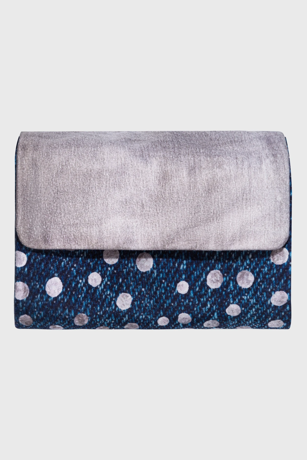 Grey Dotted Pocket Sejadah