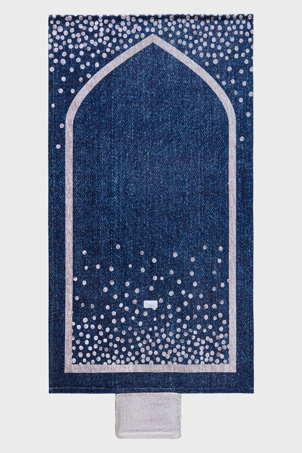 Grey Dotted Pocket Sejadah - Image 3
