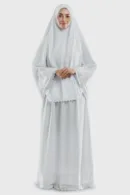 White Dantelle Prayer Wear