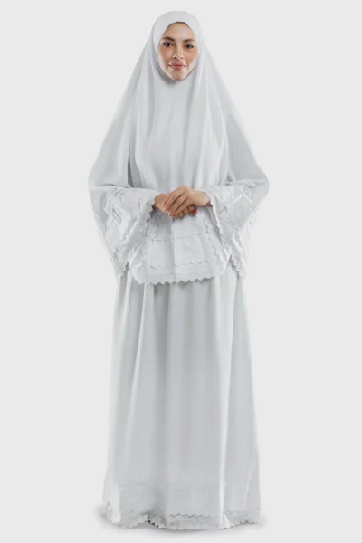 White Dantelle Prayer Wear