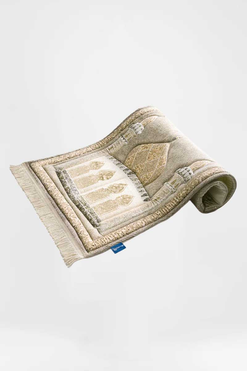 Golden Shimmer Premium Prayer Mat - Image 3