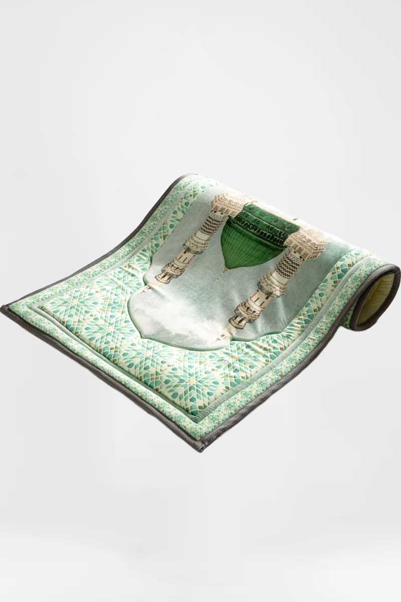 Al-Masjid an-Nabawi Premium Prayer Mat - Image 3