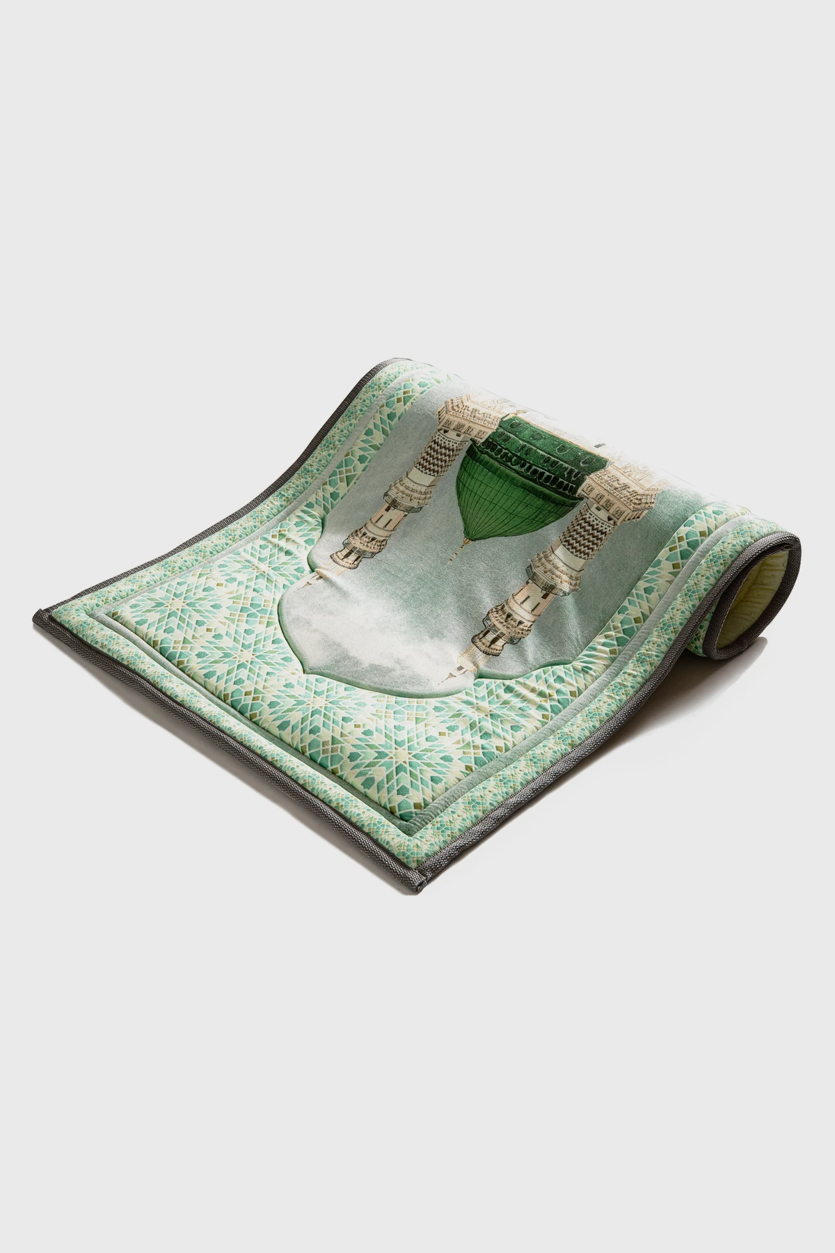 Al-Masjid an-Nabawi Premium Prayer Mat - الصورة 2