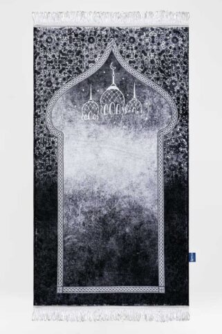Black Sparkle Premium Prayer Mat