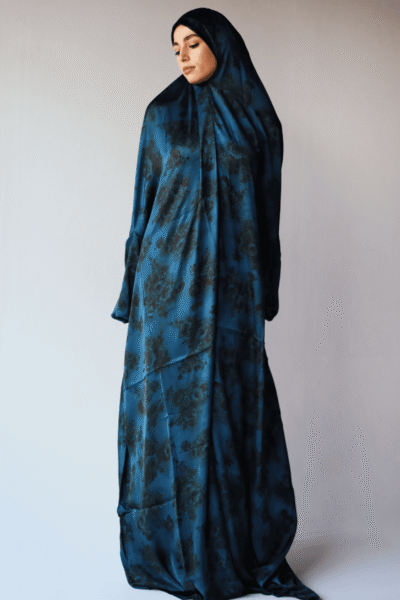 Holy Aura in Navy Blue Khimar