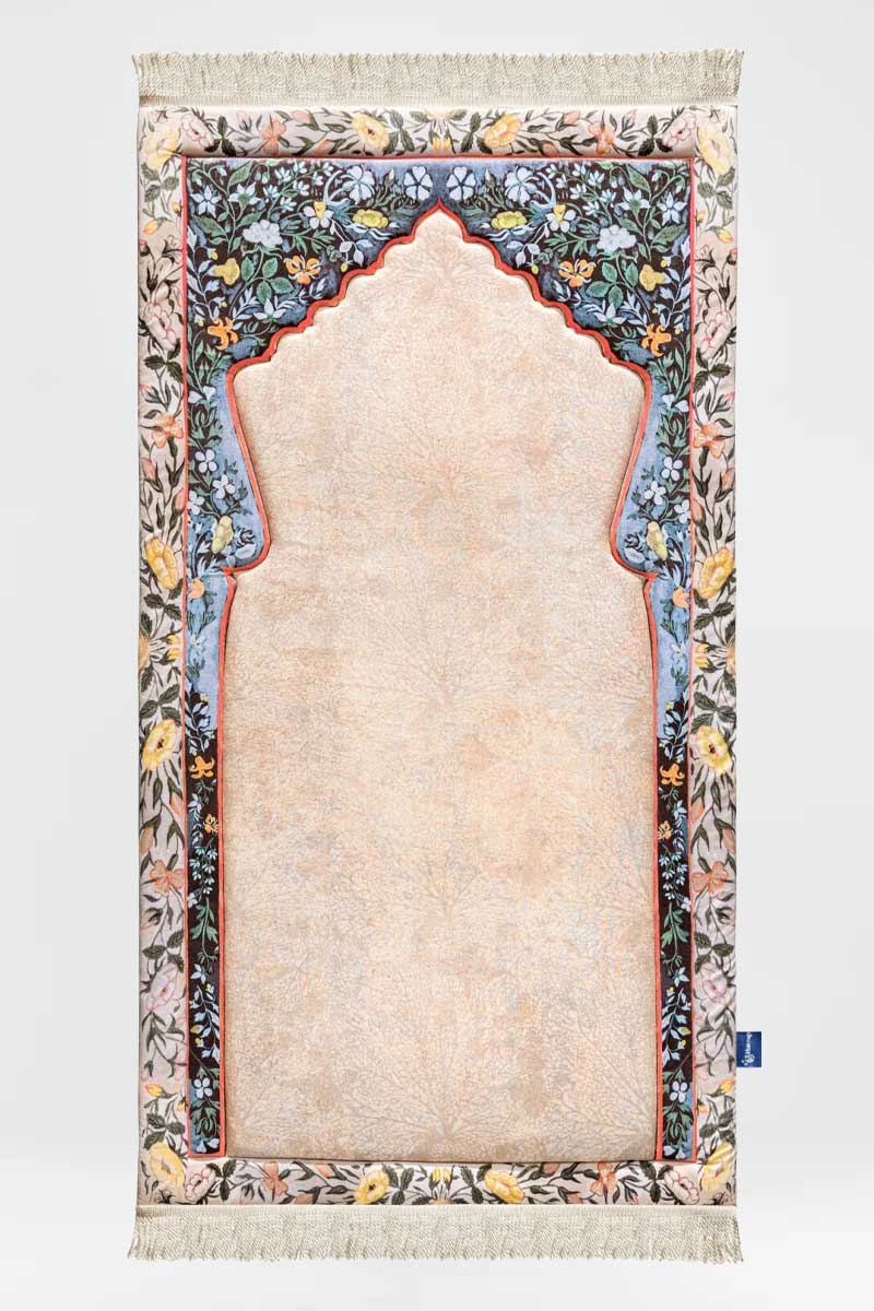 Andalus Flowers Premium Prayer Mat