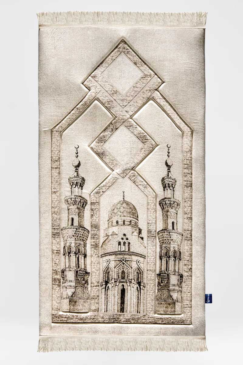 Old Cairo Mosque Premium Prayer Mat