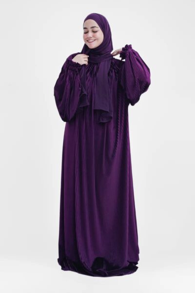 Purple Velvet Prayer Dress