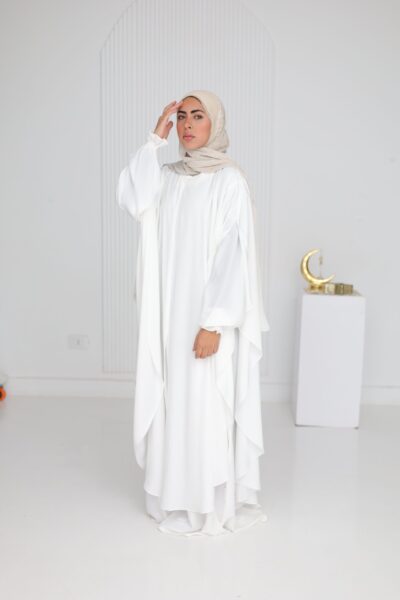 Umrah White Abaya