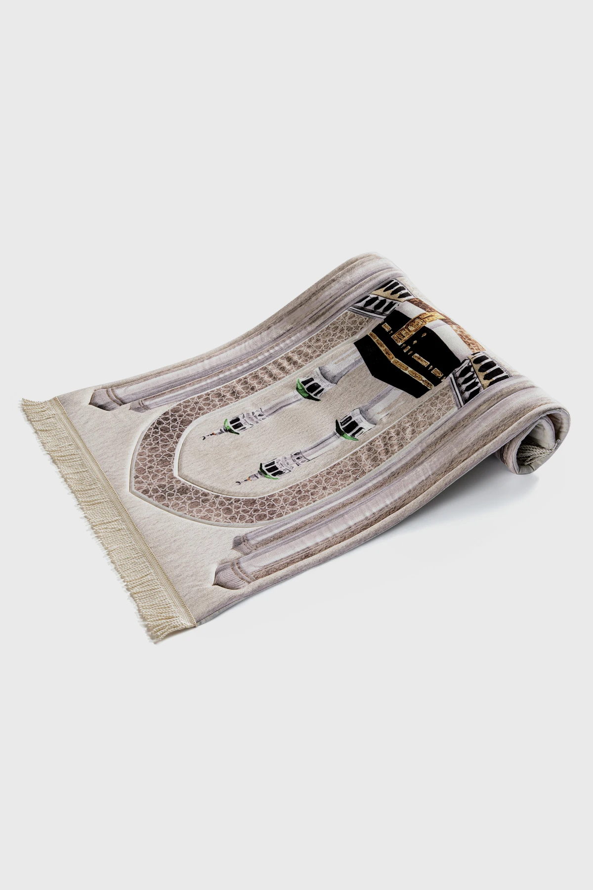 Masjid al-Haram Premium Prayer Mat - الصورة 2