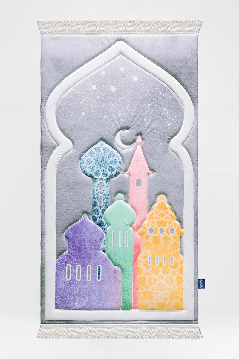 Sparkle Stars Premium Prayer Mat