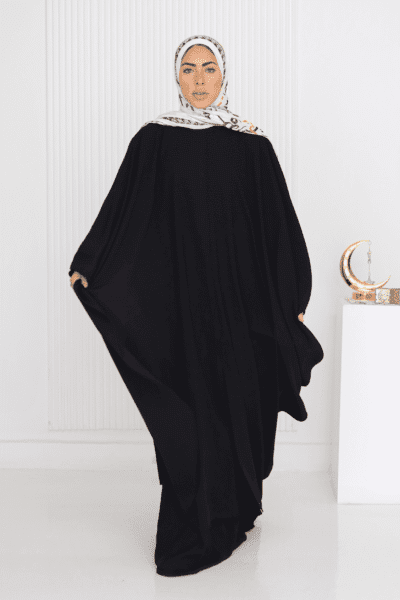 Umrah Black Abaya
