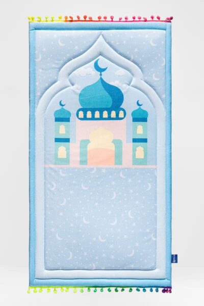 Blue-Ish Kids Prayer Mat