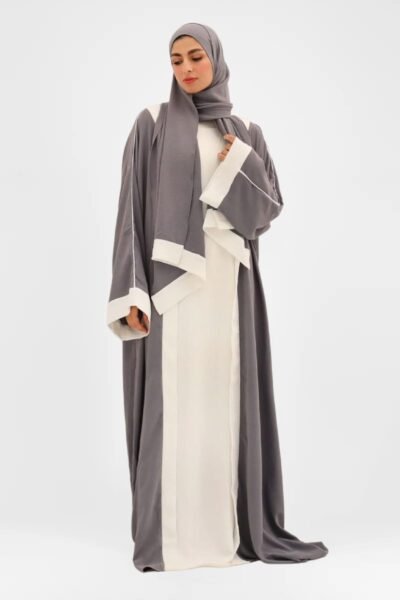 Wide Prayer Dress - Grey
