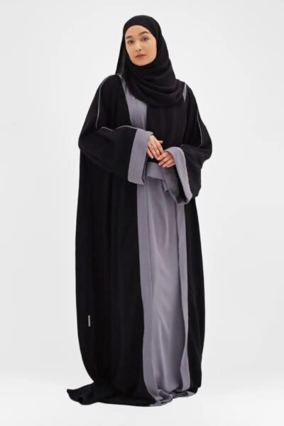 Wide Prayer Dress - Black