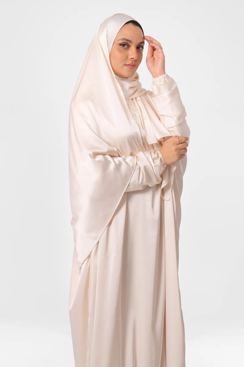 Champagne Prayer Dress - الصورة 2