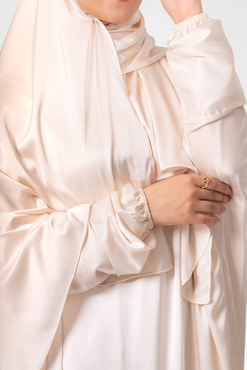 Champagne Prayer Dress - الصورة 3