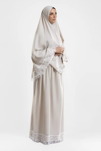 Ivory Elite Islamic Prayer Wear