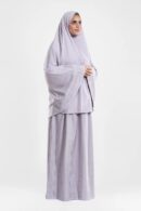 Violet Islamic Prayer Wear