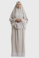 Ivory Elite Islamic Prayer Wear