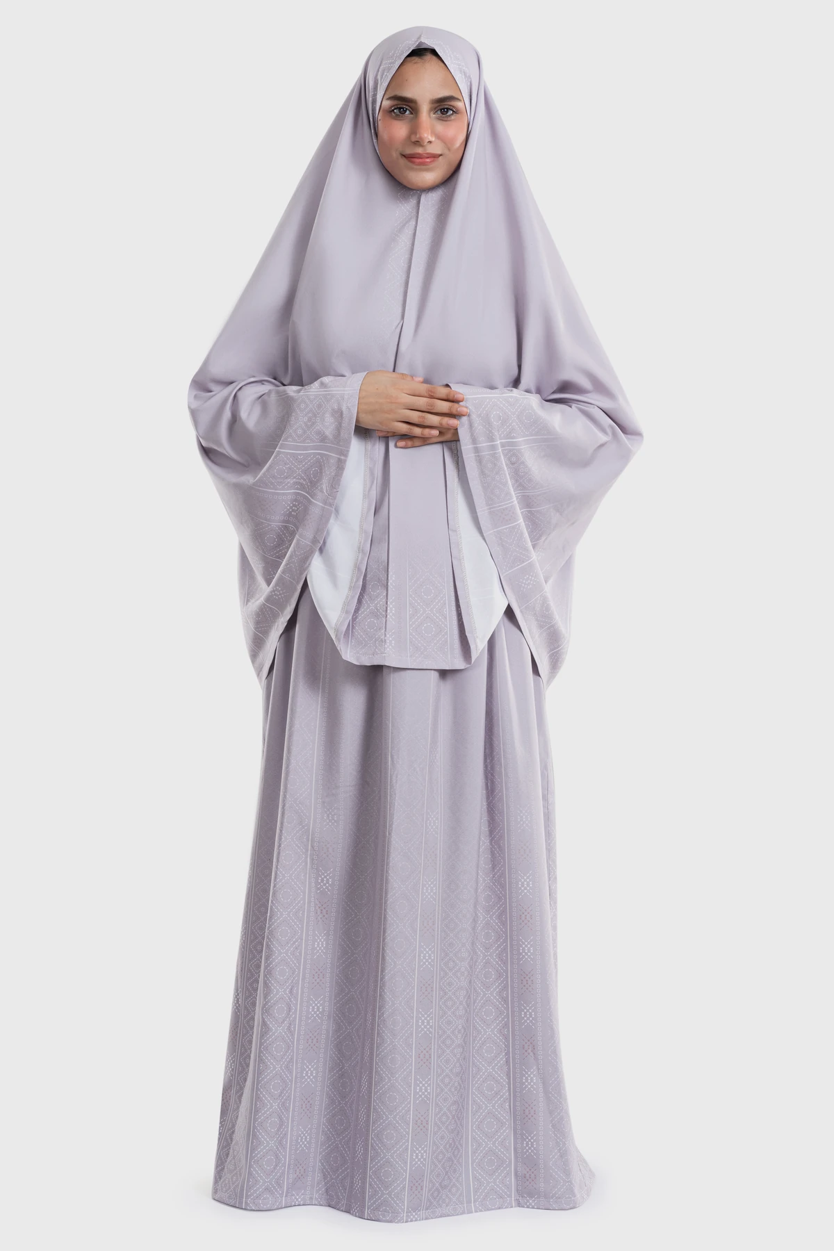Violet Islamic Prayer Wear