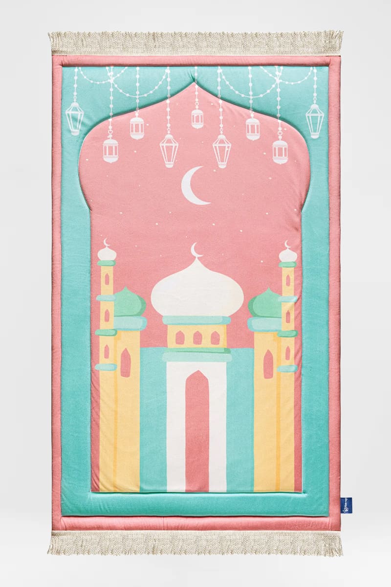 Pinky Mumbai Mosque Junior Prayer Mat