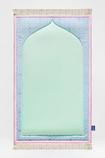 Pastel Islamic Arch Junior Prayer Mat