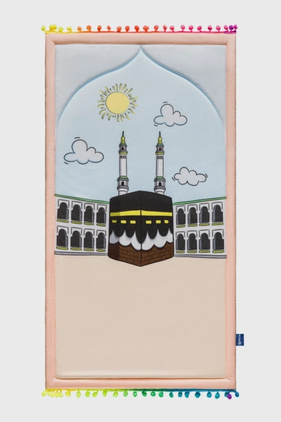 Midday in Mecca Kids Prayer Mat