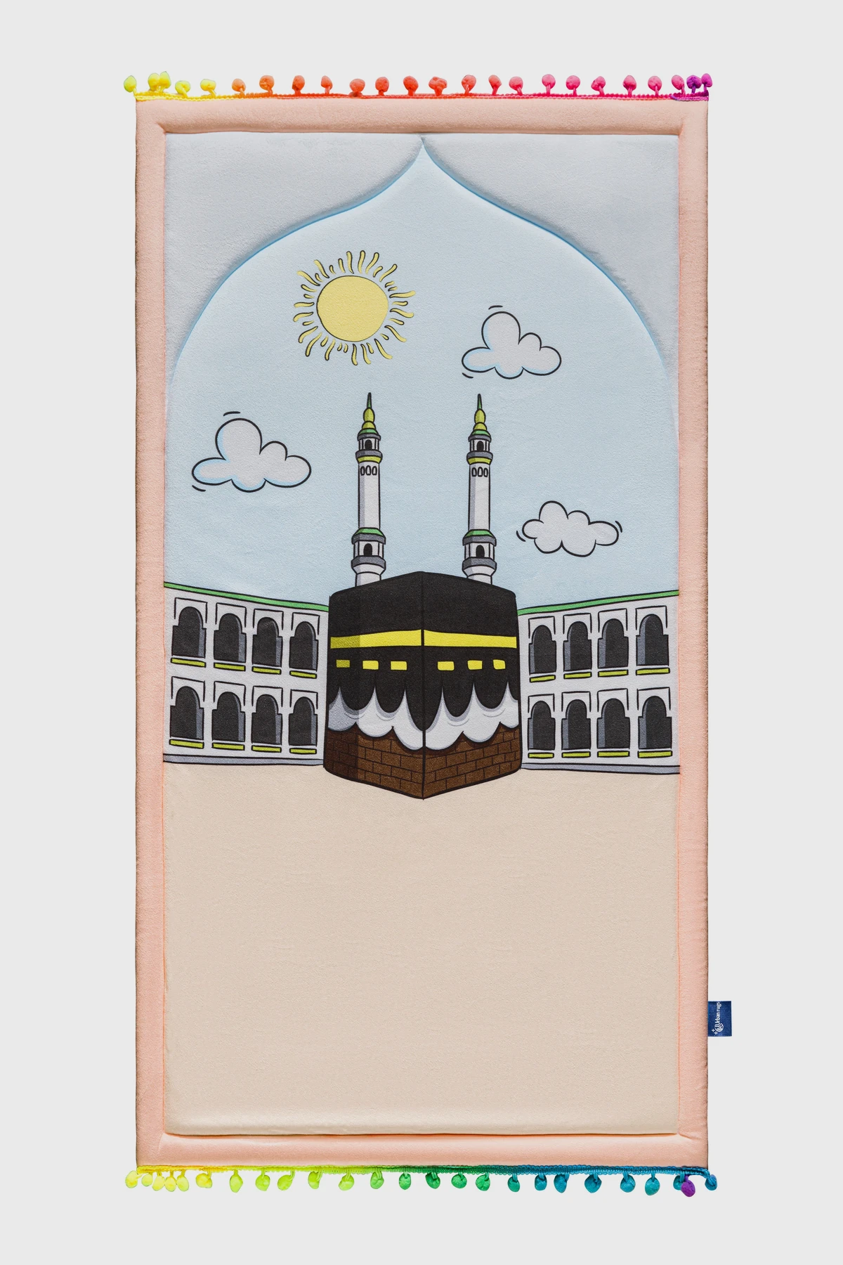 Midday in Mecca Kids Prayer Mat