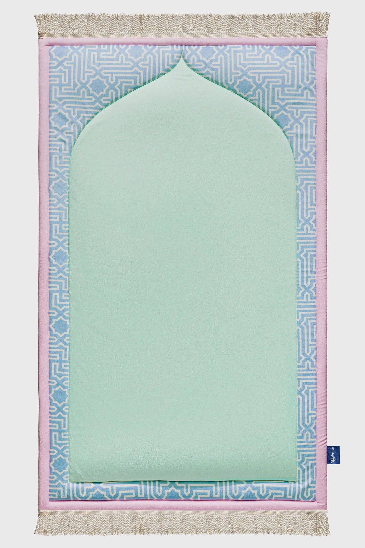 Pastel Islamic Arch Junior Prayer Mat