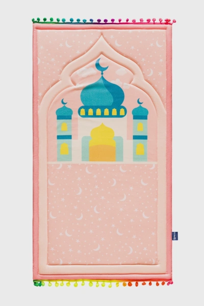 Pink-Ish Kids Prayer Mat