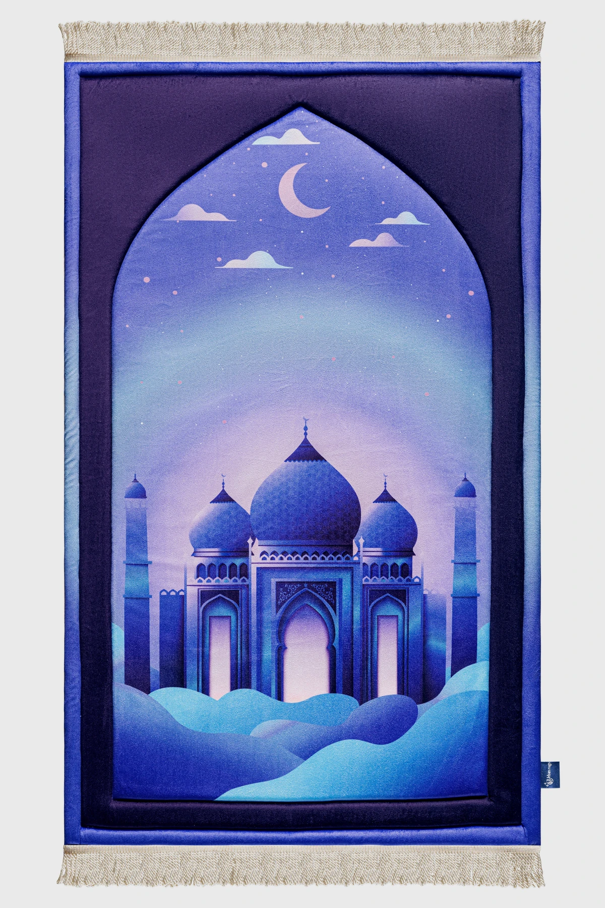 Violet Night Junior Prayer Mat - Luxury Prayer Essentials Qatar | Arcadia