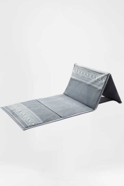 Classical Grey Backrest Prayer Mat