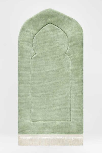 Aman Saga Arched Plain Prayer Mat