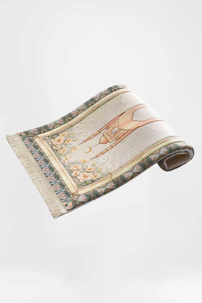 Stained Glass Premium Prayer Mat - Image 3