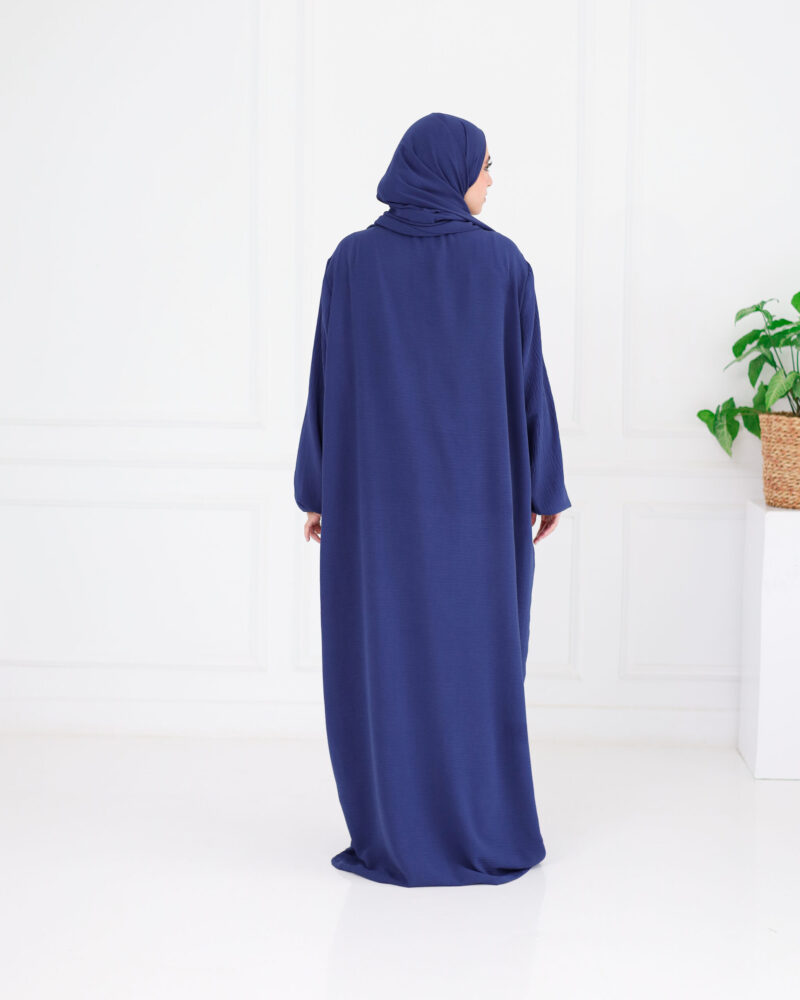 ⁦Navy Blue Prayer Dress⁩ - الصورة ⁦3⁩