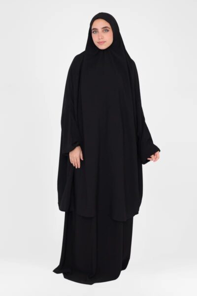 Black Two-Piece Prayer Wear