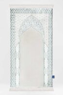 Imperial Mint Green Naseej Prayer Mat