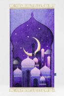 Purple Arabian Night Premium Prayer Mat