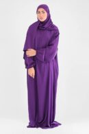 Violet Silky Prayer Dress