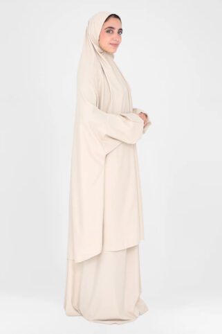 Beige Two-Piece Prayer Set