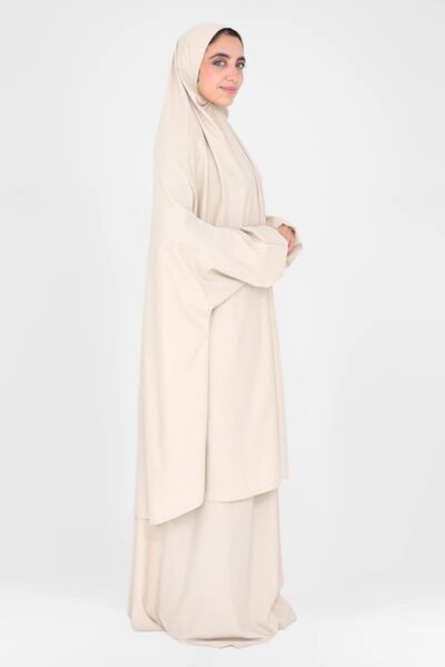 Beige Two-Piece Prayer Set
