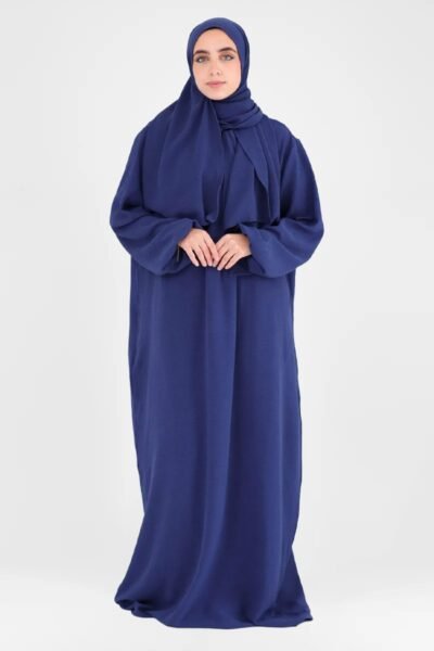 Blue Dusk Silky Prayer Dress