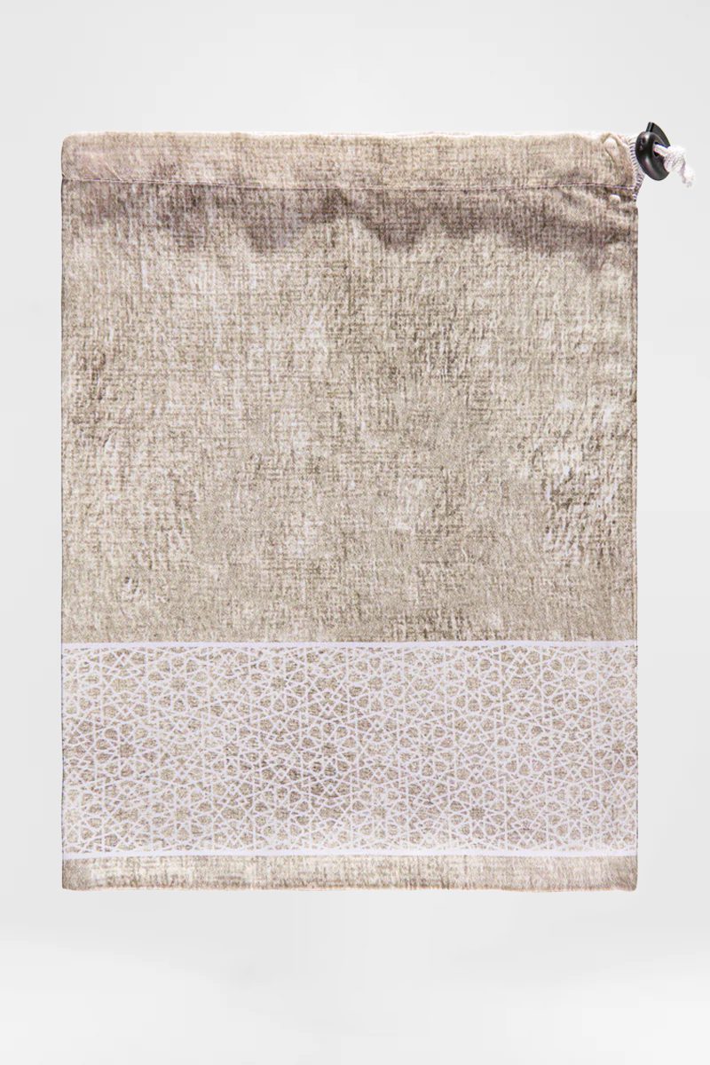 Beige Rejal Prayer Set - الصورة 4