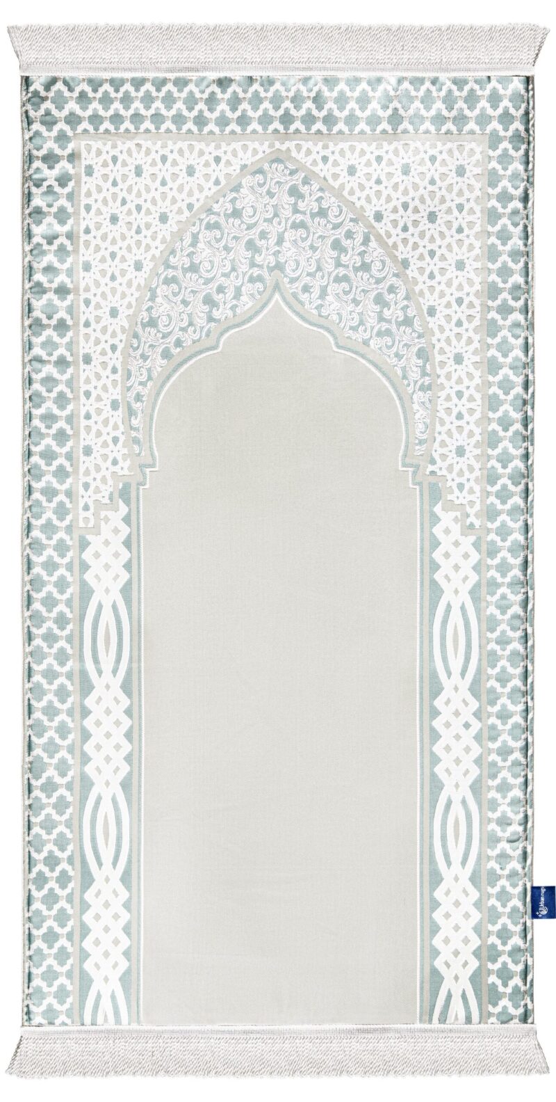 Imperial Mint Green Naseej Prayer Mat